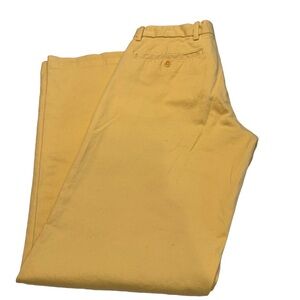 Ralph Lauren Sport Women’s Yellow Chinos Straight Leg Size 8